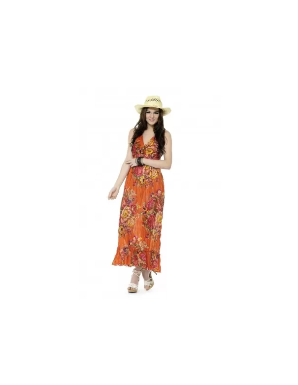 Printed Chiffon Dress