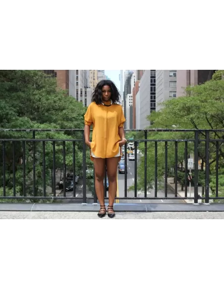 Printed Chiffon Dress