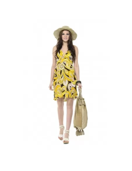 Printed Chiffon Dress