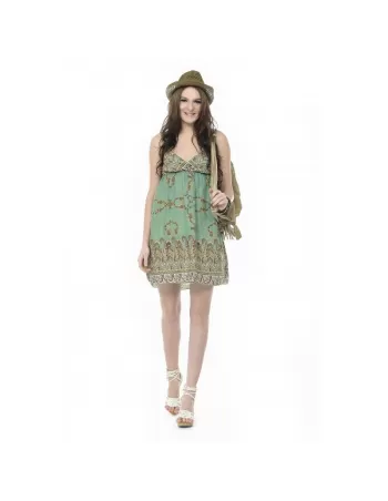 Printed Chiffon Dress 2