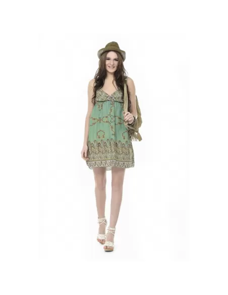 Printed Chiffon Dress